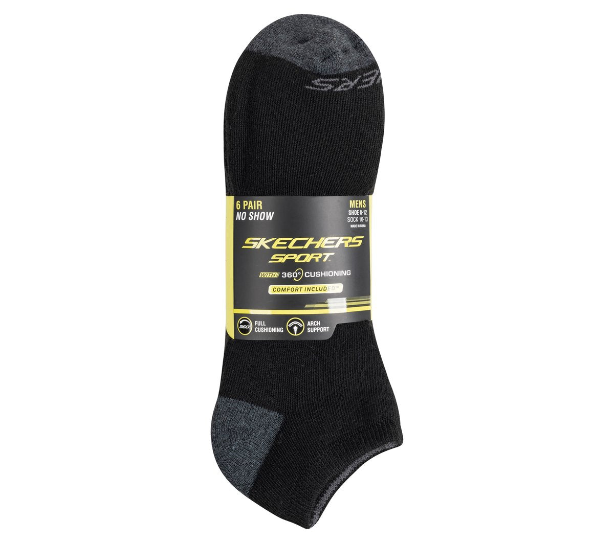 6 Pack Walking Low Cut Socks | Skechers Clothing